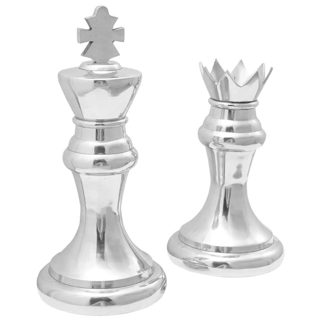 Immagini Vidaxx 2 pezzi argento 17 x 17 x 42 cm alluminio