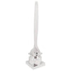 Vidaxl sculptuur zilver 26 x 26 x 110 cm aluminium
