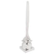 Vidaxl scultura argento 26 x 26 x 110 cm alluminio
