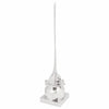 Vidaxl sculptuur zilver 26 x 26 x 110 cm aluminium