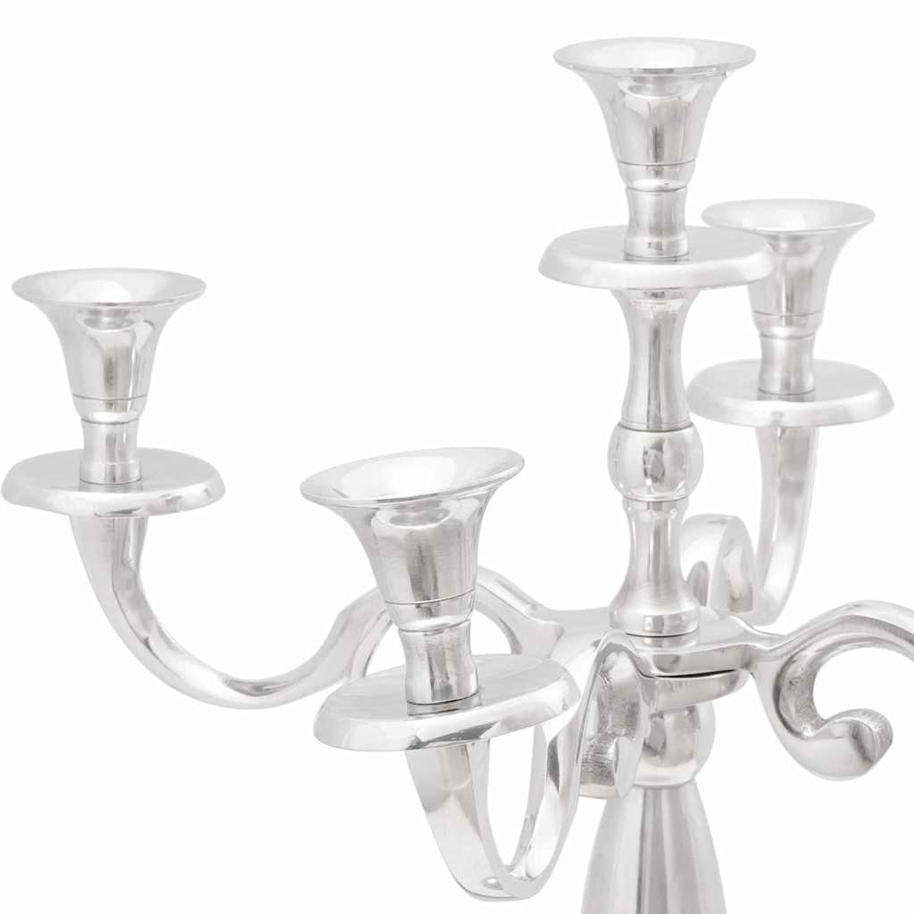 Portacandele Vidaxx argento 39 x 39 x 60 cm alluminio