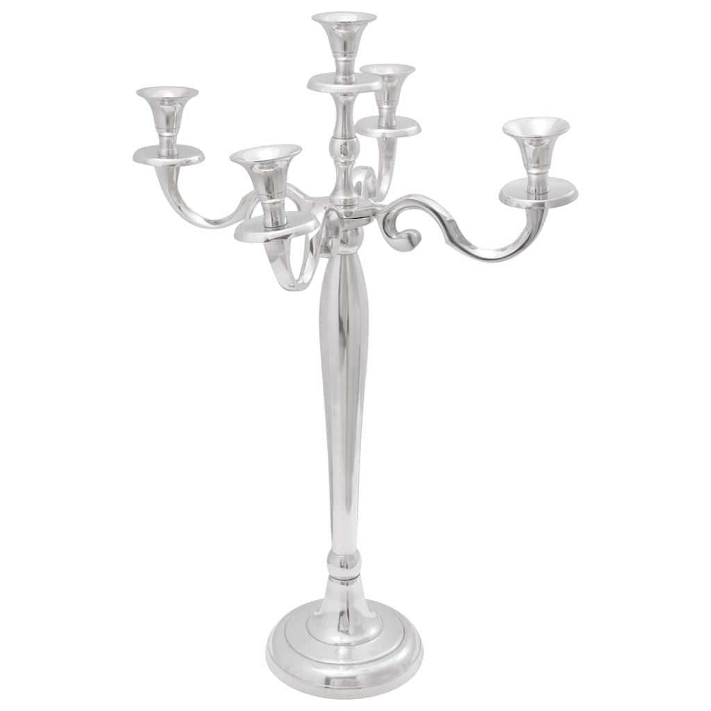 Portacandele Vidaxx argento 39 x 39 x 60 cm alluminio