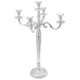 Portacandele Vidaxx argento 39 x 39 x 60 cm alluminio