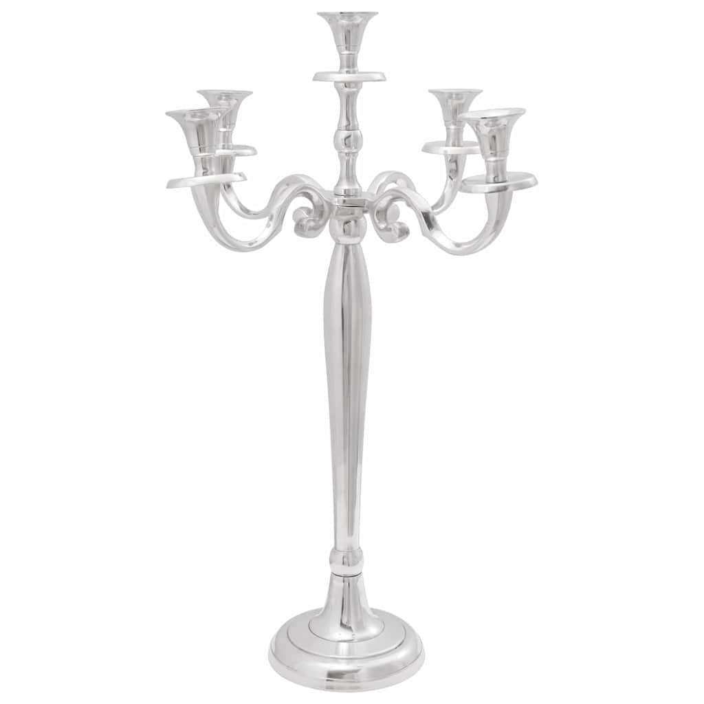 Portacandele Vidaxx argento 39 x 39 x 60 cm alluminio