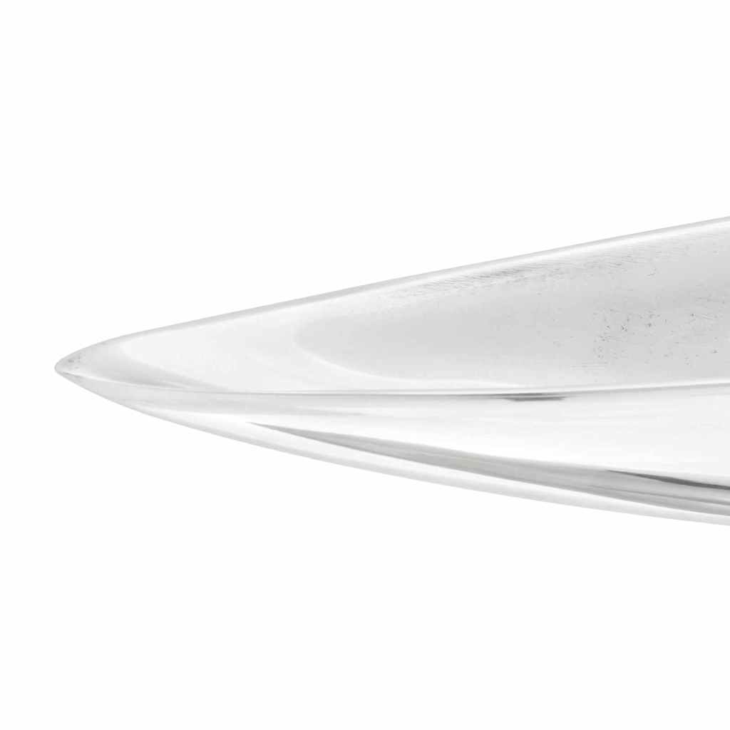 Cesto di frutta Vidaxx argento 53 x 9 x 10 cm alluminio