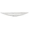 Vidaxl fruitmand zilver 53 x 9 x 10 cm aluminium