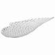 Cesto di frutta VidaXL 2 pezzi argento 40 x 18 x 2,5 cm alluminio