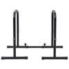 Vidaxl dip bar zwart 116 x 66 x 74,5 cm gepoedercoat staal