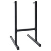 Vidaxl dip station zwart 103.5 x 66.5 x 121.5 cm gepoedercoat staal
