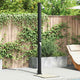 Vidaxx ducha solar exterior negro 217 cm PVC y aluminio