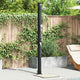 Doccia solare da esterno Vidaxx nera 217 cm in PVC e alluminio