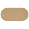 Vidaxl vloerkleed zizur bruin 200 x 100 cm polypropyleen