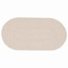 Tappeto Vidaxxl zizur crema 200 x 100 cm in polipropilene