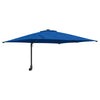 Vidaxl tuinparasol azurblauw 248,5 x 247,5 x 160 cm polyester en staal