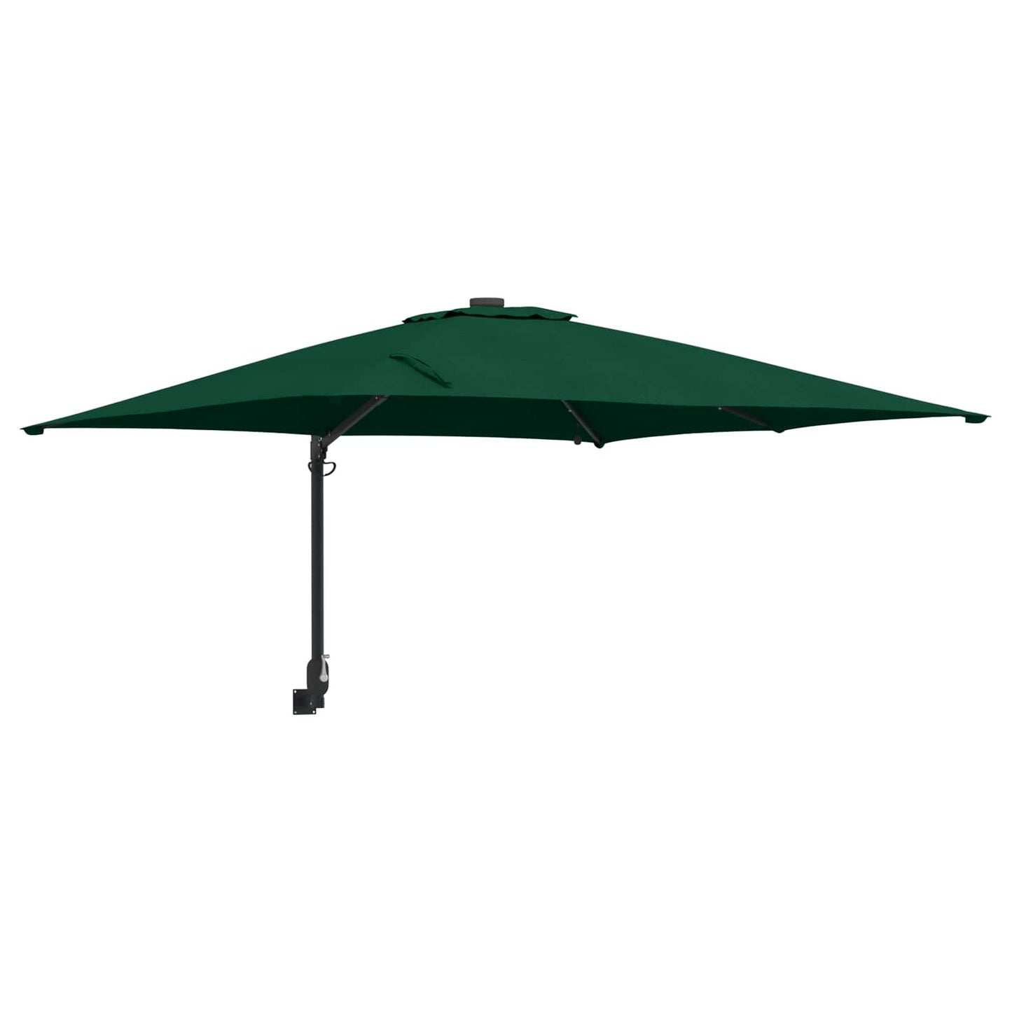 Vidaxl tuinparasol groen 248,5 x 247,5 x 160 cm polyester en staal