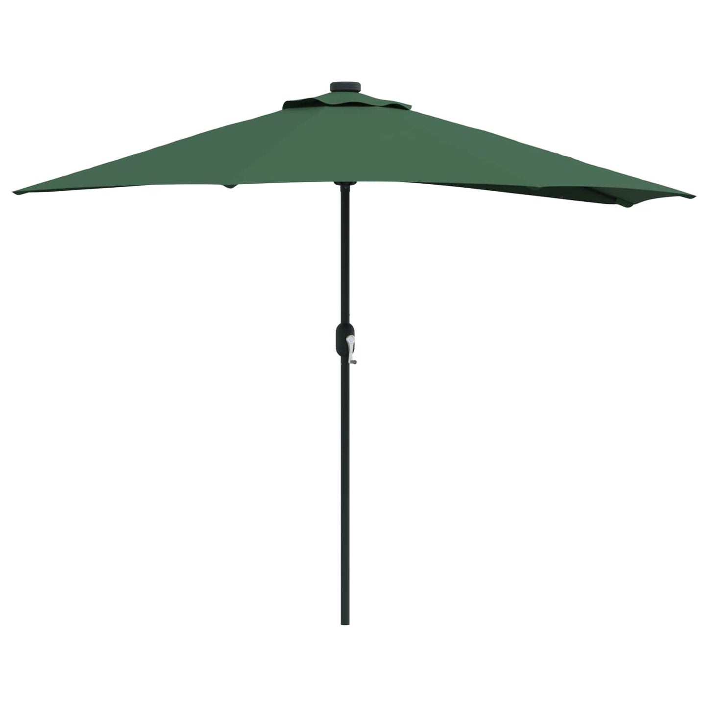 Vidaxl tuinparasol groen 294 x 150 x 224 cm polyester en staal