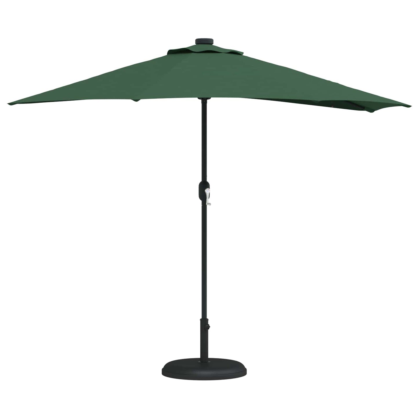 Vidaxl tuinparasol groen 294 x 150 x 224 cm polyester en staal
