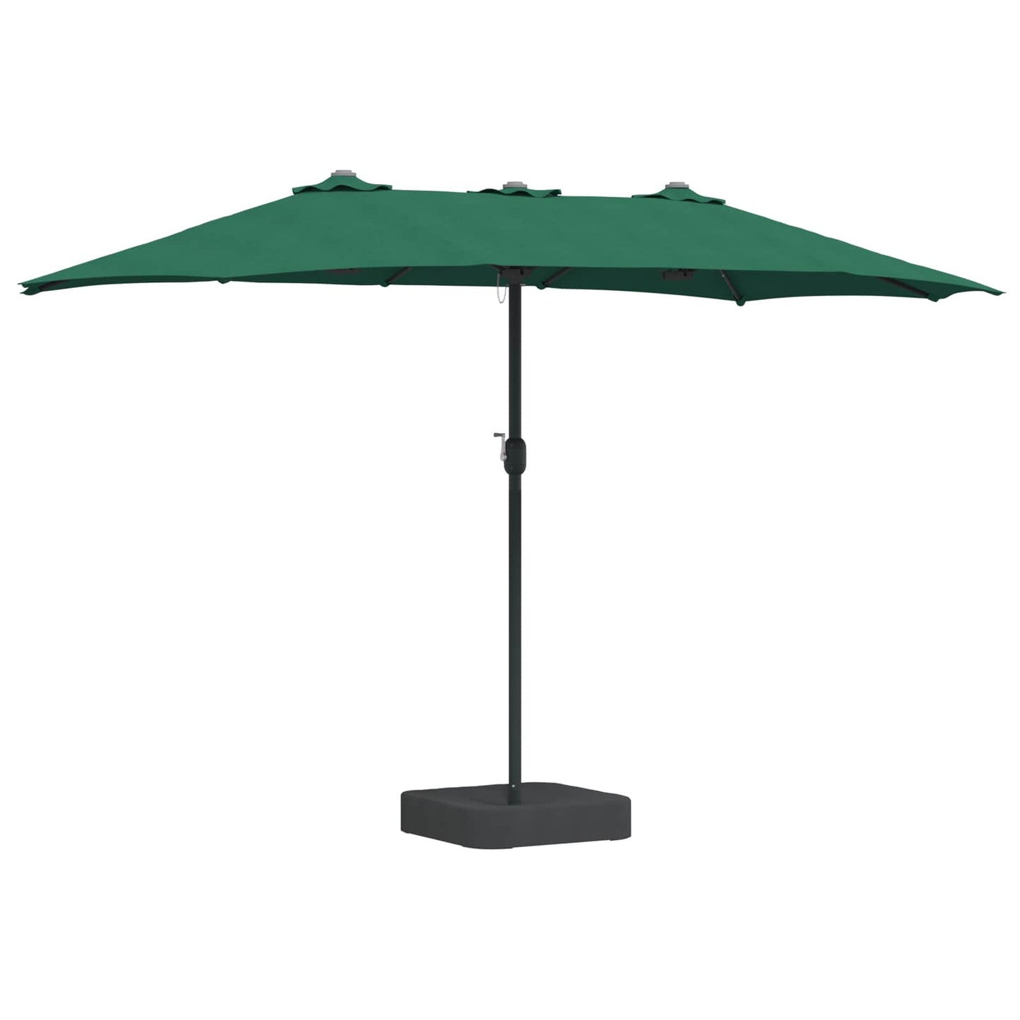 Vidaxl tuinparasol groen 385 x 209 x 244 cm polyester