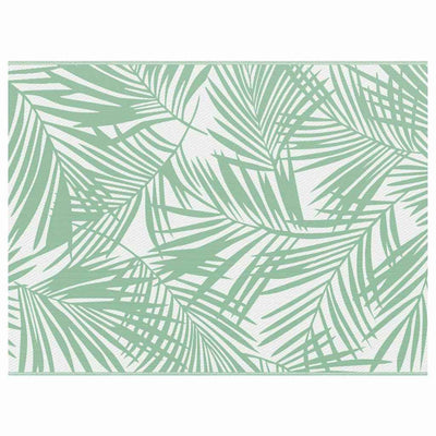 Vidaxx alfombra exterior arakil verde y blanco 400 × 300 cm 50% polipropileno