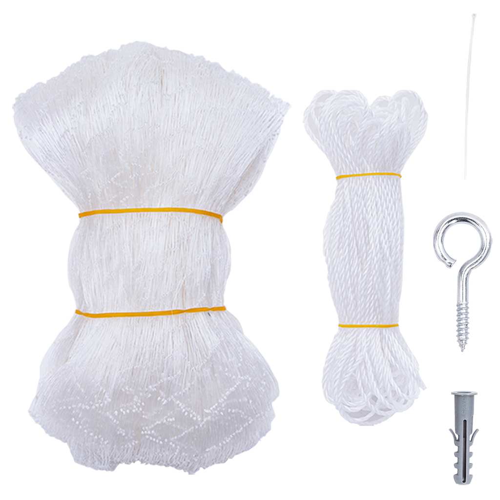 Rete per gatti Vidaxxl trasparente 3x2 m in nylon