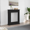 Rivestimento per camino Vidaxx rovere nero 75x20x87,5 cm in derivati del legno