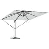 Vidaxl parasol zand 286 x 284 x 270 cm aluminium en polyester