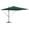 Vidaxl parasol groen 286 x 284 x 270 cm aluminium en polyester