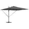 Vidaxl parasol antraciet 286 x 284 x 270 cm aluminium en polyester