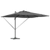 Vidaxl parasol antraciet 286 x 284 x 270 cm aluminium en polyester