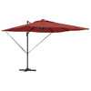 Vidaxl parasol terracotta 286 x 284 x 270 cm aluminium en polyester