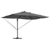 Vidaxl parasol antraciet 352 x 251 x 265 cm polyester en aluminium