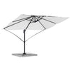 Ombrellone Vidaxx sabbia 351 x 250 x 260 cm poliestere e alluminio