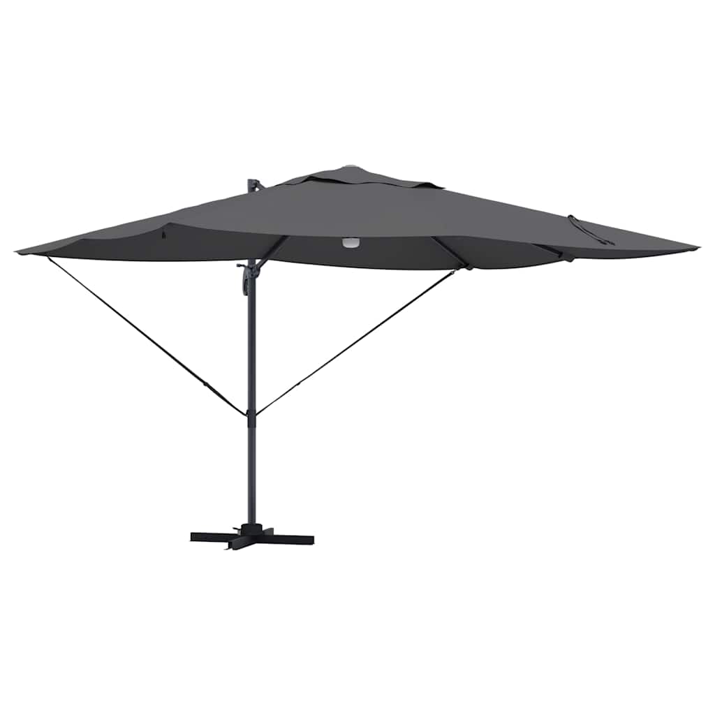 Vidaxl parasol antraciet 351 x 250 x 253 cm polyester en aluminium