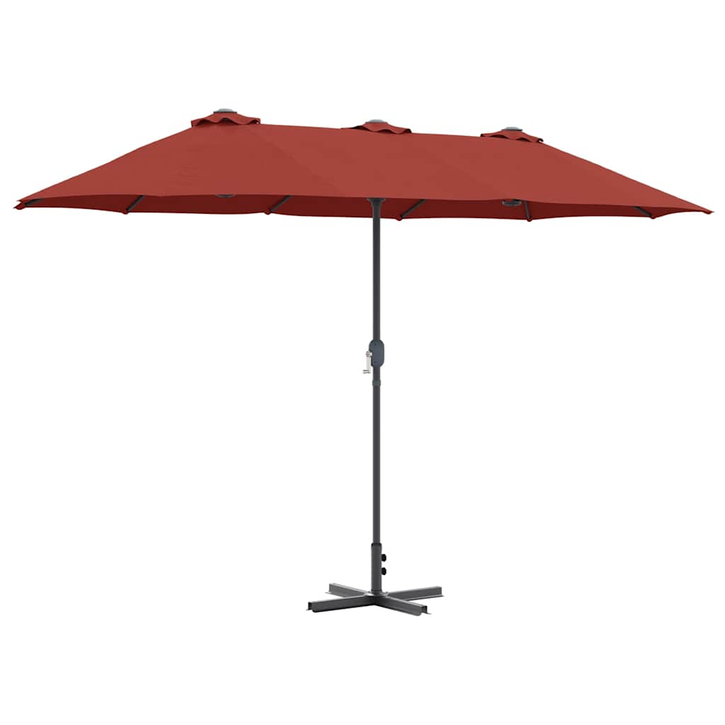 Vidaxl tuinparasol terracotta 370 x 197 x 239 cm