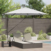 Vidaxl parasol zand 294 x 294 x 248 cm polyester en aluminium