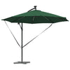 Vidaxl parasol groen 294 x 294 x 248 cm polyester en aluminium