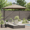 Vidaxl parasol taupe 294 x 294 x 248 cm polyester en aluminium