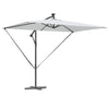 Vidaxl parasol zand 294 x 200 x 270 cm polyester en aluminium