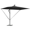 Vidaxl parasol zwart 294 x 200 x 270 cm polyester en aluminium