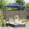 Ombrellone Vidaxx azzurro blu 294 x 200 x 270 cm poliestere e alluminio