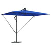 Ombrellone Vidaxx azzurro blu 294 x 200 x 270 cm poliestere e alluminio