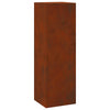 Vidaxl plantenstandaard 2 pcs roestig 24 x 24 x 75 cm cortenstaal