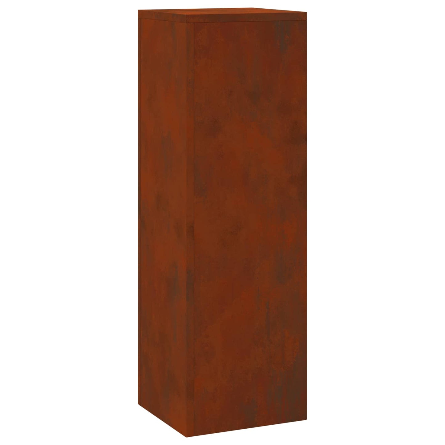 Vidaxl plantenstandaard 2 pcs roestig 24 x 24 x 75 cm cortenstaal