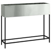 Fioriera da giardino rialzata VidaXL argento 100 x 26 x 82 cm