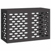Vidaxl airconditioner hoes zwart 90 x 40 x 60 cm staal