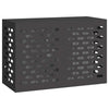 Vidaxl airconditioner hoes zwart 90 x 40 x 60 cm staal