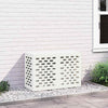 VidaXL cubierta de aire acondicionado blanco 90 x 40 x 60 cm acero