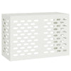 VidaXL cubierta de aire acondicionado blanco 90 x 40 x 60 cm acero
