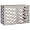Vidaxl airconditioner hoes roestig 90 x 40 x 60 cm cortenstaal