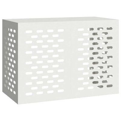 Vidaxl airconditioner hoes wit 100 x 50 x 70 cm staal